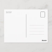 モンテネグロ・ブドヴァ ポストカード (裏面)