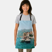 モンテネグロ・ペラスト沿岸の町 エプロン (インサイチュ)