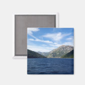 モンテネグロ・ボカコトルスカ湾の眺め マグネット (正面/裏面)