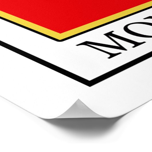 モンテネグロ ポスター (角)