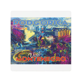 モンテネグロ・ポドゴリカ メタルプリント