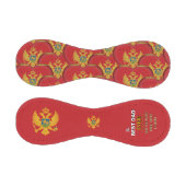 モンテネグ最高のロパパ、愛国的、モンテネグロ国旗 野球ボール (パネル)