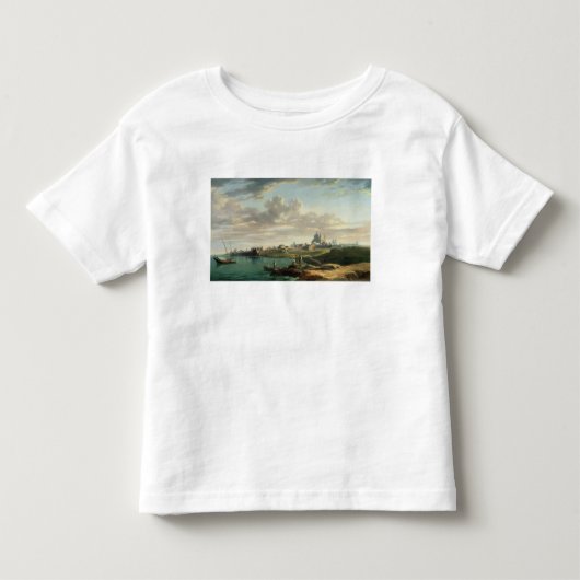 モンテビデオの眺め トドラーTシャツ (正面)