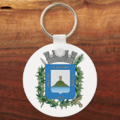 モンテビデオの紋章（コート・オブ・アームズ）、ウルグアイ キーホルダー (正面)