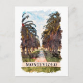 モンテビデオウルグアイ南米トラベル ポストカード (正面)