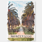 モンテビデオウルグアイ南米トラベル マグネット (正面)