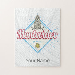 モンテビデオシティウルグアイPalacio Salvoお土産 ジグソーパズル