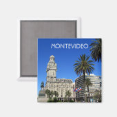 モンテビデオ独立プラザ マグネット (正面/裏面)