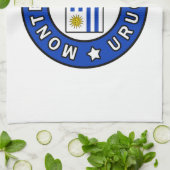 モンテビデオ・ウルグアイ キッチンタオル (折り畳み)