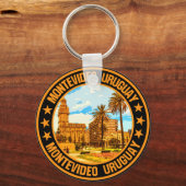モンテビデオ・ウルグアイ キーホルダー (裏面)