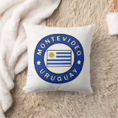 モンテビデオ・ウルグアイ クッション (ブランケット)