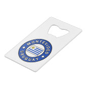 モンテビデオ・ウルグアイ クレジットカード栓抜き (正面アングル)