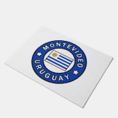 モンテビデオ・ウルグアイ ドアマット (アングル)