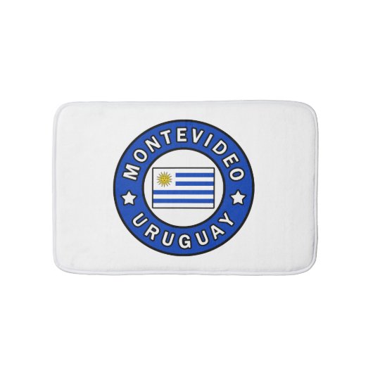 モンテビデオ・ウルグアイ バスマット (正面)