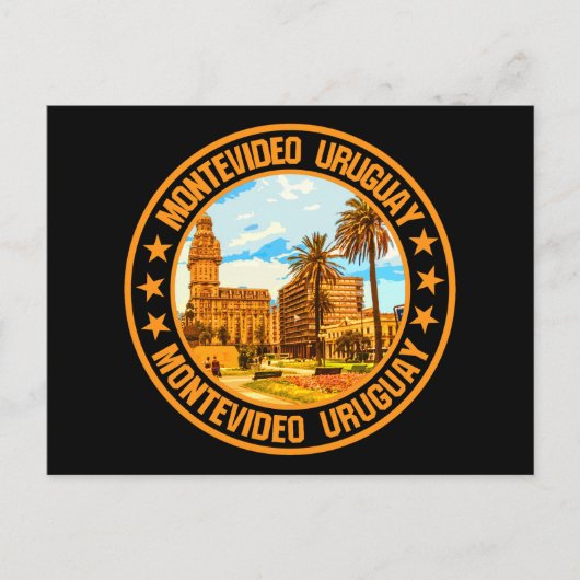 モンテビデオ・ウルグアイ ポストカード (正面)