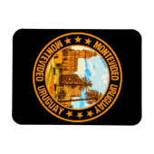 モンテビデオ・ウルグアイ マグネット (横)