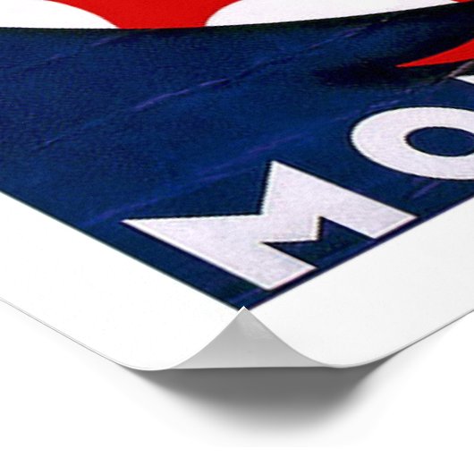 モンテビデオ・ウルグアイ・ヴィンテージ旅行 ポスター (角)