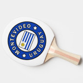 モンテビデオ・ウルグアイ 卓球ラケット (横)
