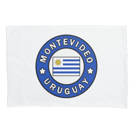 モンテビデオ・ウルグアイ 枕カバー (正面)