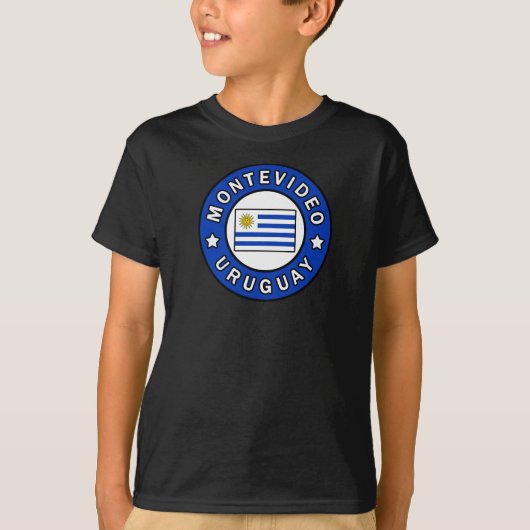 モンテビデオ・ウルグアイ Tシャツ (正面)