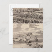 モンテビデオ, Granite滝, Minnesota ポストカード (正面/裏面)