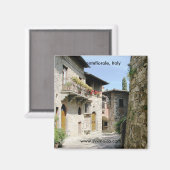 モンテフィオラーレ（イタリア） マグネット (正面/裏面)