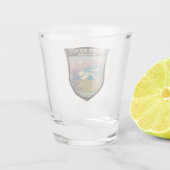 モンテフィッツロイパタゴニアトラベルアートヴィンテージ ショットグラス (裏面)