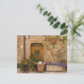 モンテフォッリォニコ、ヴァル・ド・オルチャ、シエナ県、2 ポストカード (スタンド正面)