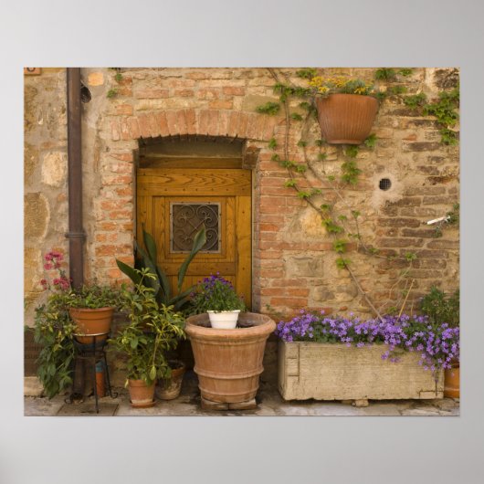 モンテフォローニコ、シエナ州バルドルシア, 2 ポスター (正面)