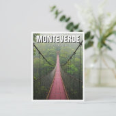 モンテベルデクラウドフォレストコスタリカ旅行 ポストカード (スタンド正面)