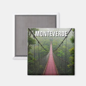 モンテベルデクラウドフォレストコスタリカ旅行 マグネット (正面/裏面)