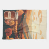 モンテベロアップルバター キッチンタオル (横)