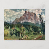 モンテペルモ絵画のはがき ポストカード (正面)