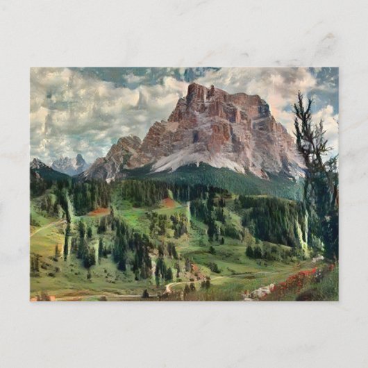 モンテペルモ絵画のはがき ポストカード (正面)