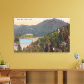 モンテリオからのサザンエアリアルビュー キャンバスプリント (インサイチュ (リビング))