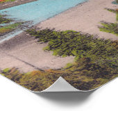 モンテリオからのサザンエアリアルビュー ポスター (角)