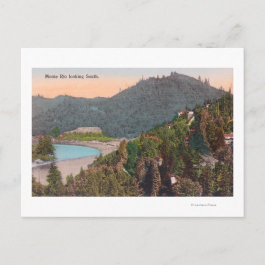 モンテリオからのサザンエアリアルビュー ポストカード (正面)