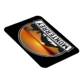 モンテレメキシコサンセットシティスケープ写真 マグネット (右側)