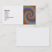 モンテレーのフラクタルの芸術 名刺 (正面/裏面)