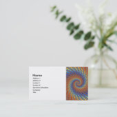 モンテレーのフラクタルの芸術 名刺 (スタンド正面)