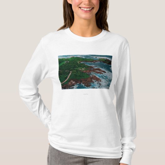 モンテレー半島の17マイルドライブに沿って Tシャツ (正面)