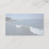 モンテレー湾、カリフォルニア 名刺 (裏面)