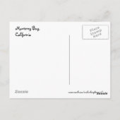 モンテレー湾、ポストカード ポストカード (裏面)