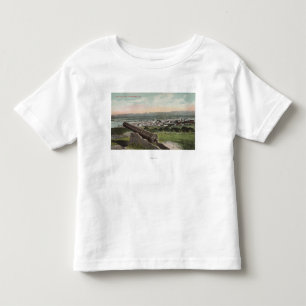 モンテレー、カリフォルニア-モンテレーの鳥瞰的な眺め トドラーTシャツ