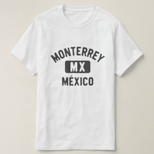 モンテレーMXホワイトTシャツ Tシャツ (デザイン正面)