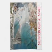 モンテロッソアルマーレビュー茶タオル キッチンタオル (縦)