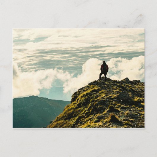 モンテロッソ・チンクエの山 ポストカード (正面)