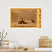 モンテワード野球カード1889 ポスター (キッチン)