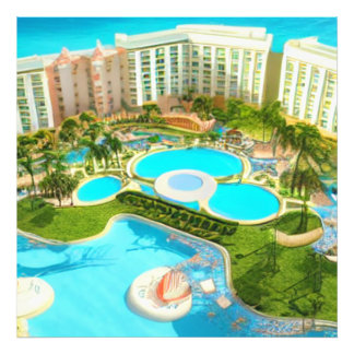 モンテ独占的ロベイジャマイカの全ホテル フォトプリント           