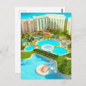 モンテ独占的ロベイジャマイカの全ホテル ポストカード (正面/裏面)